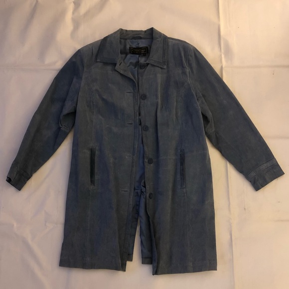 Terry Lewis Classic Luxuries Jackets & Blazers - Tall Suede Jacket